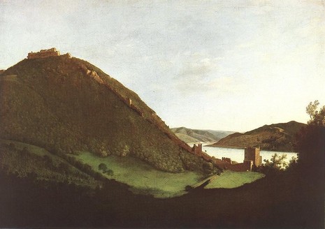 Id. Markó Károly: Visegrád (1826-30, Magyar Nemzeti Galéria)