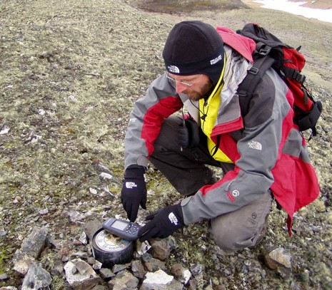 GPS mérés alapponton