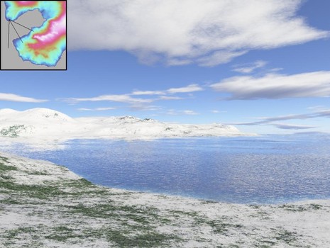 Az öböl számítógépes látványterve